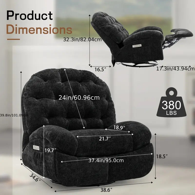 Swivel Reclining Chair