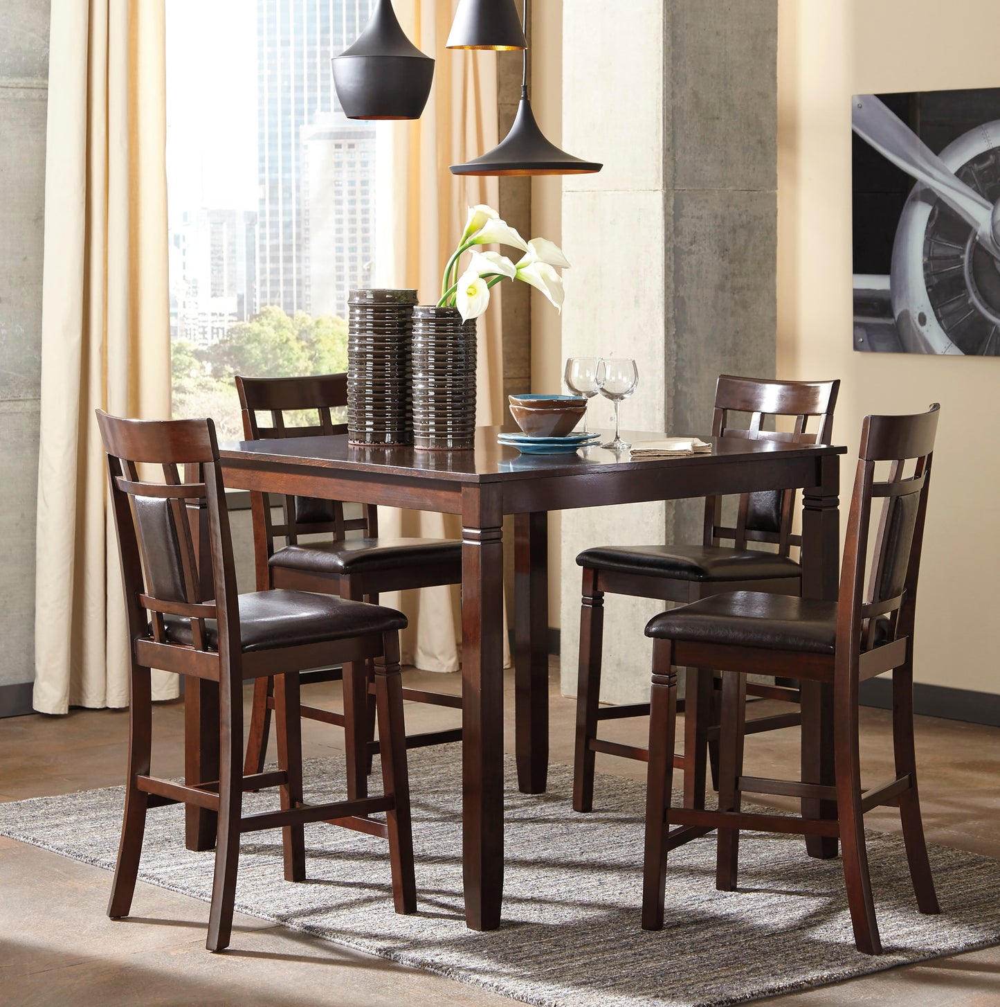 Bennox Counter Height Dining Set