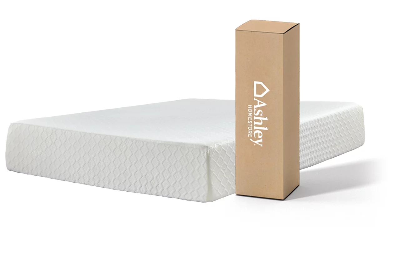Ashley Chime 10-Inch Premium Memory Foam Mattress – CertiPUR-US Certified with Pressure Relief